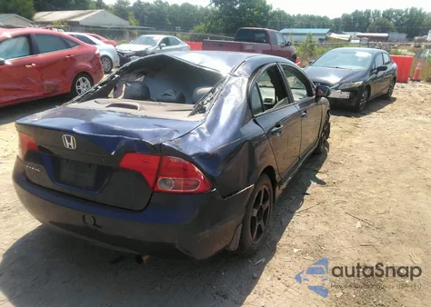 2008 Honda Civic Lx из США, поврежденный, VIN 1HGFA16598L004754